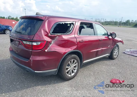 2017 Dodge Durango Sxt Rwd из США, поврежденный, VIN 1C4RDHAG1HC904908